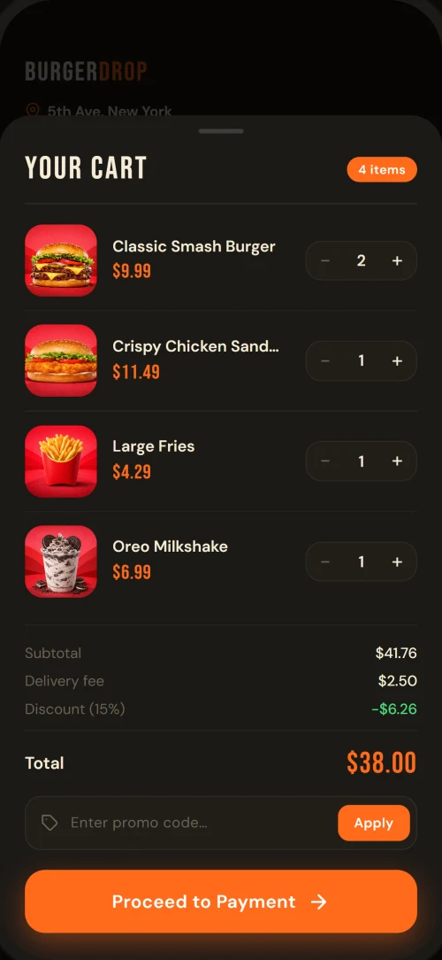 Aplikacija za restoran naručivanje hrane